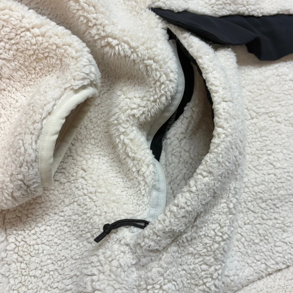 The North Face Campshire Pullover Hoodie Women's Sherpa Fleece Hoodie Warm Large - Picture 5 of 14